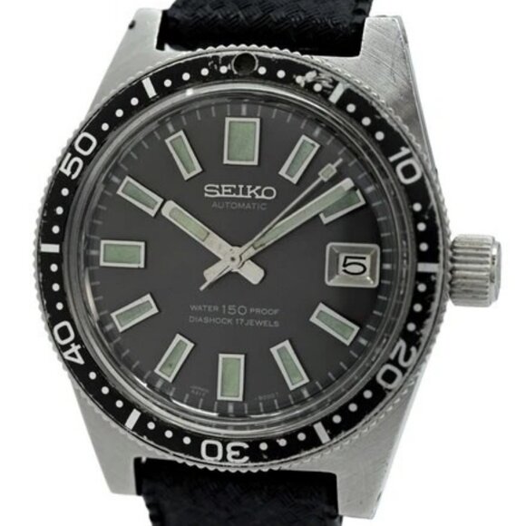 Seiko 38mm Men\'s 62MAS Big Crown First Diver March 1967 Watch Dolphin 6217-8001! main image 5